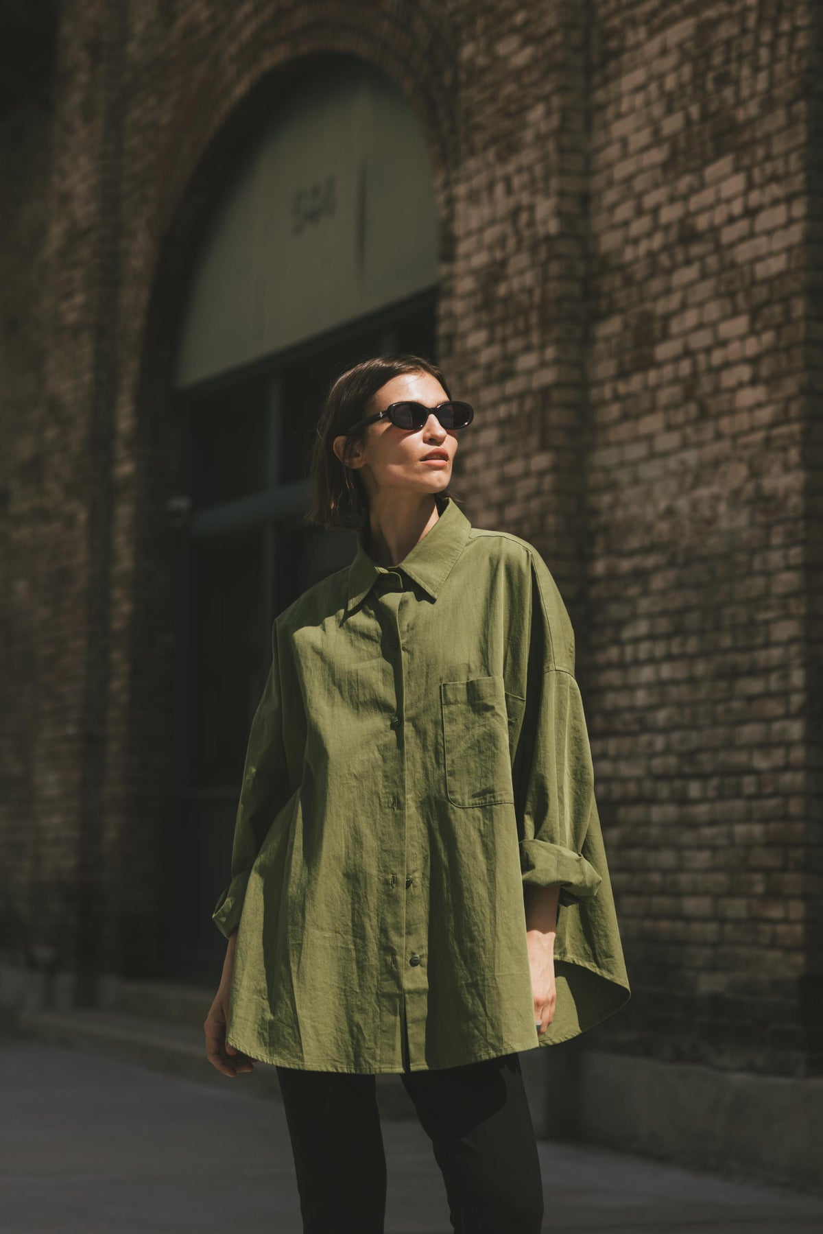 Oversized Button-Up Shirt (Pre-Order)