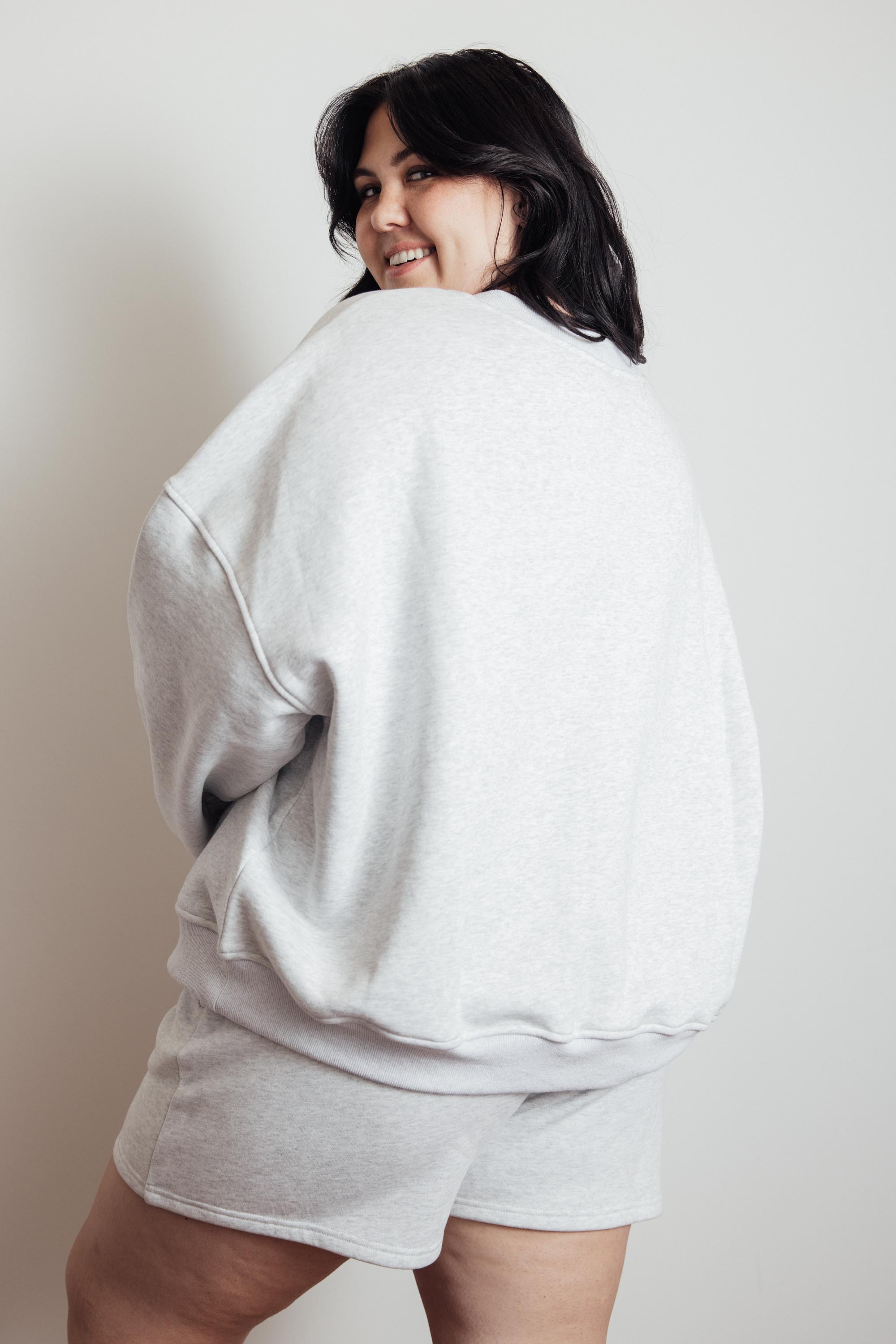 Wide Leg Sweat Shorts