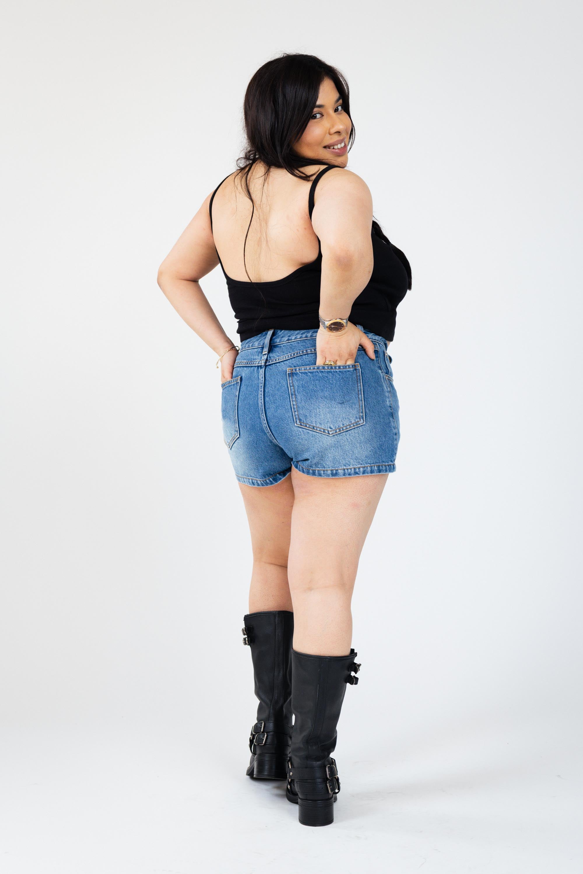 Ellie Backless Top