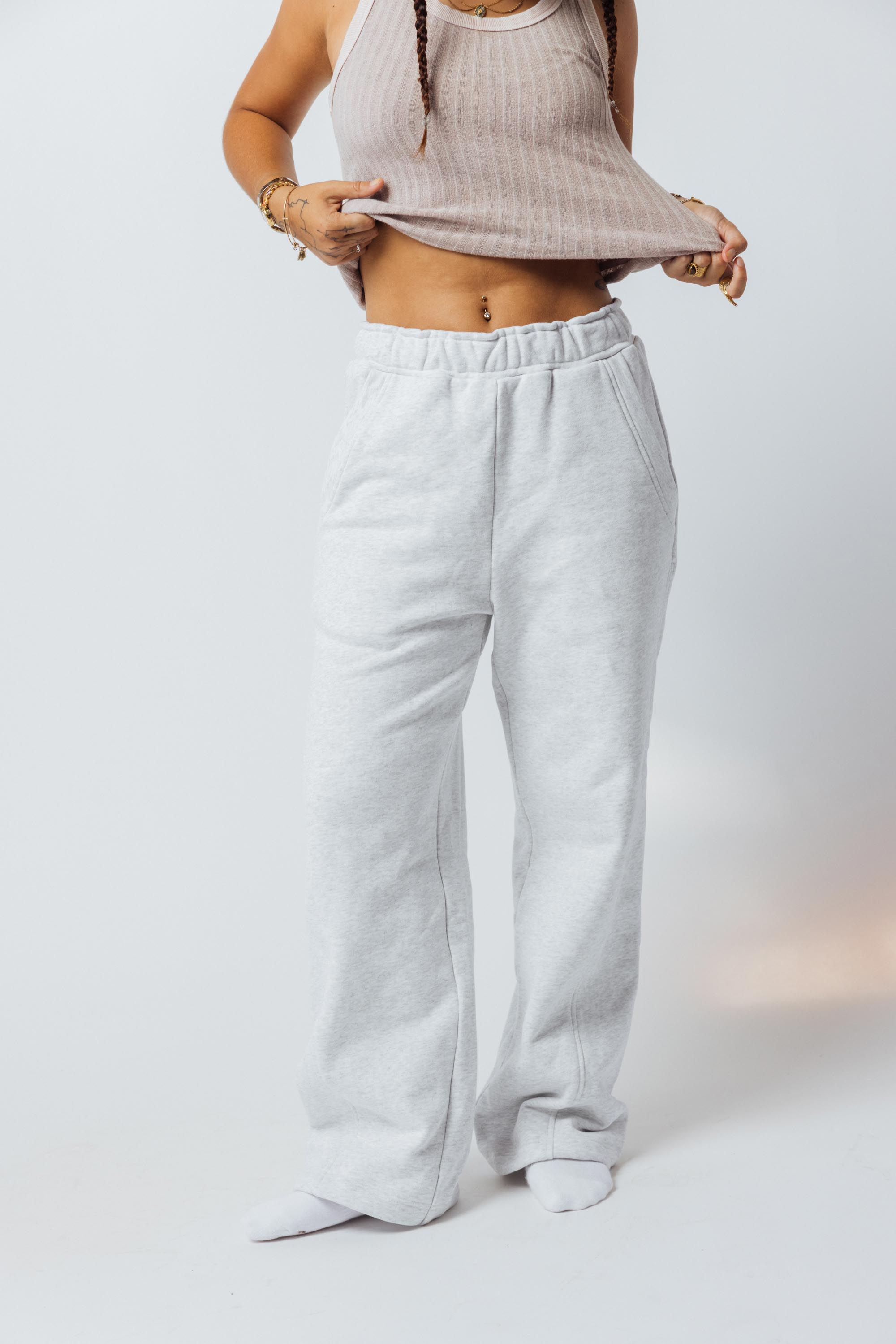 Straight Leg Sweatpants