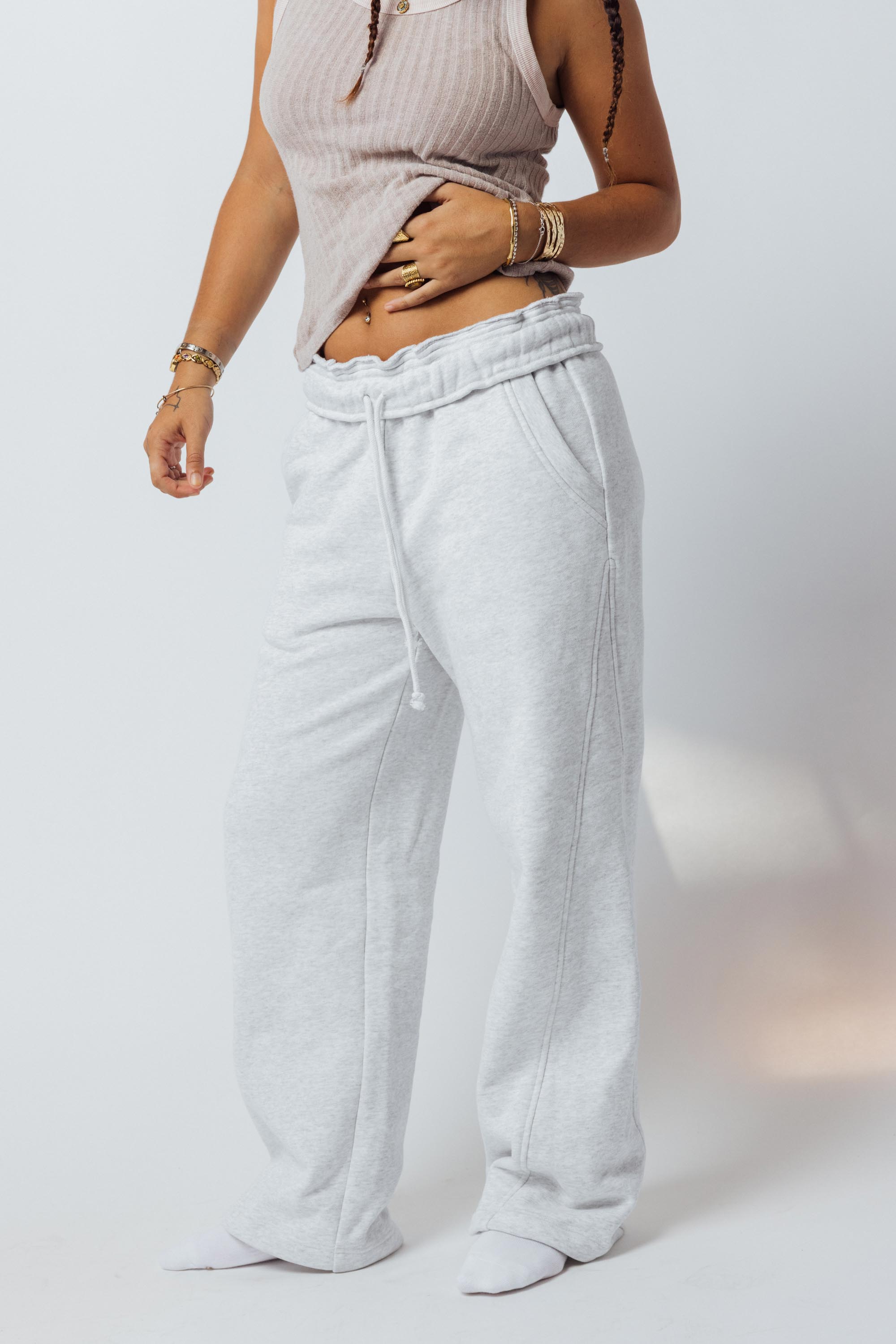 Straight Leg Sweatpants