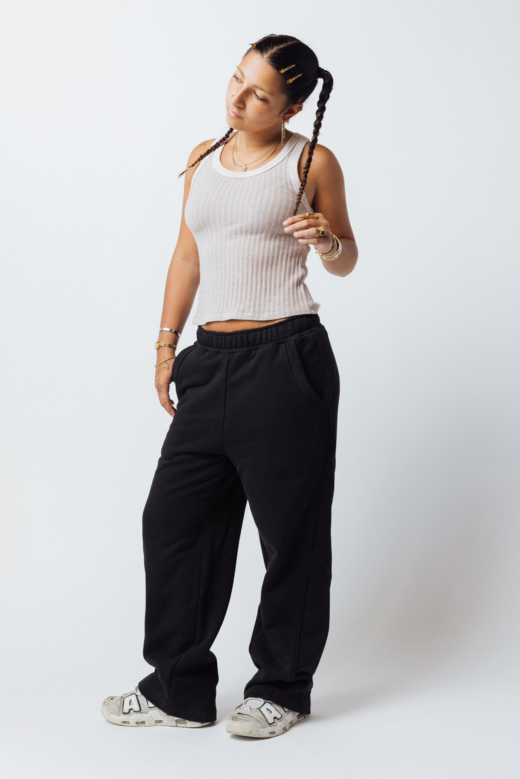 Straight Leg Sweatpants