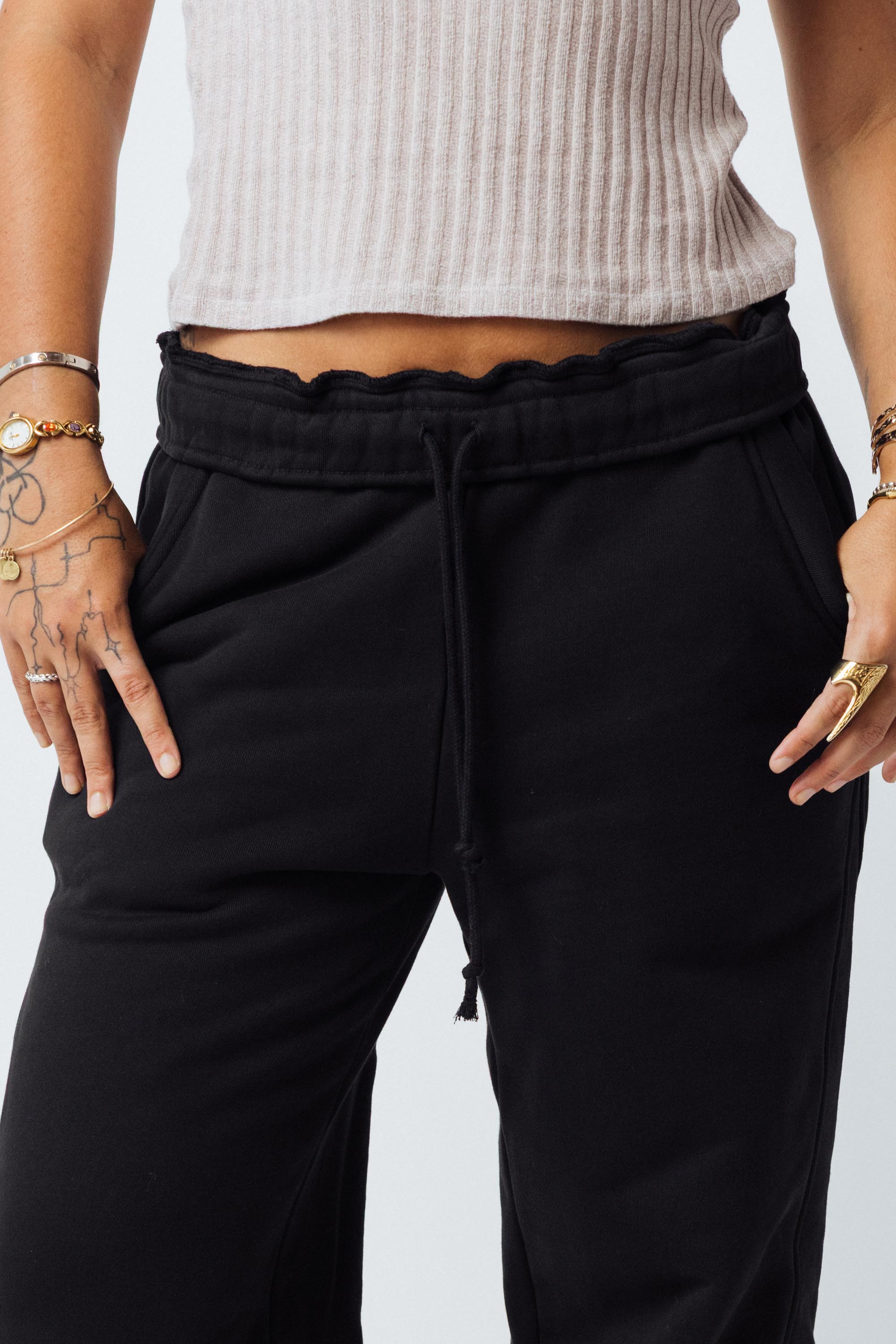 Straight Leg Sweatpants