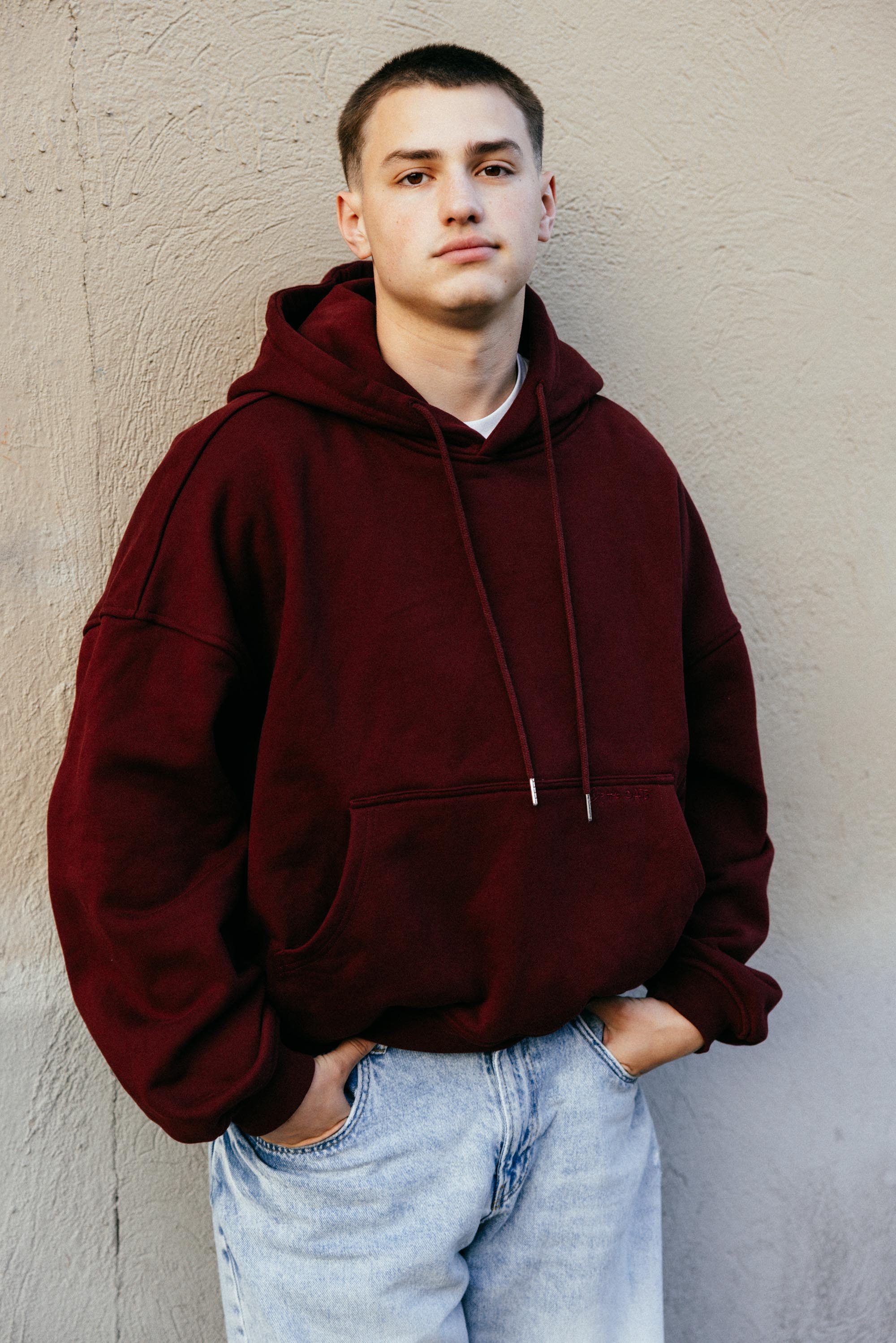 Cropped Oversized Hoodie