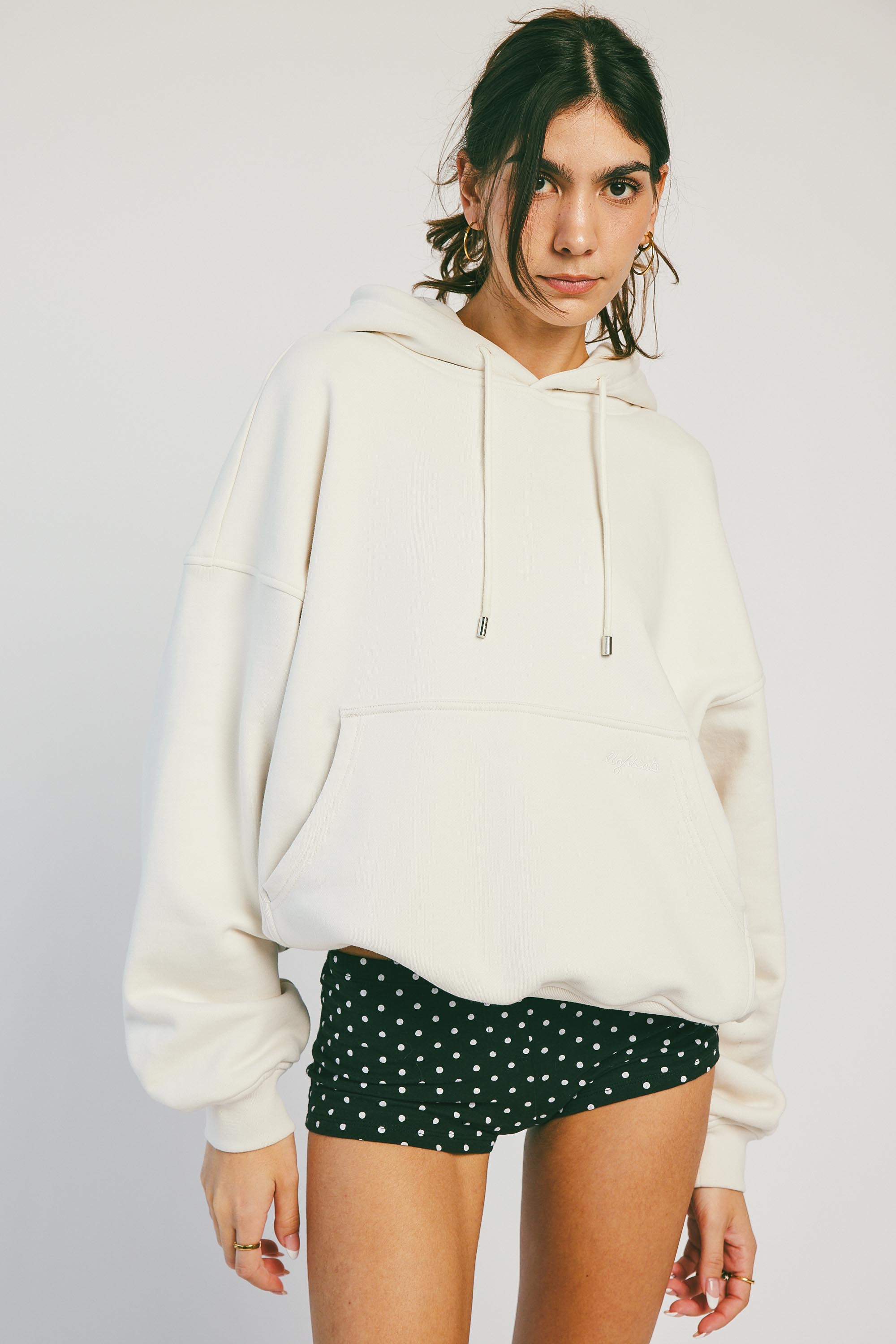 Cropped Oversized Hoodie