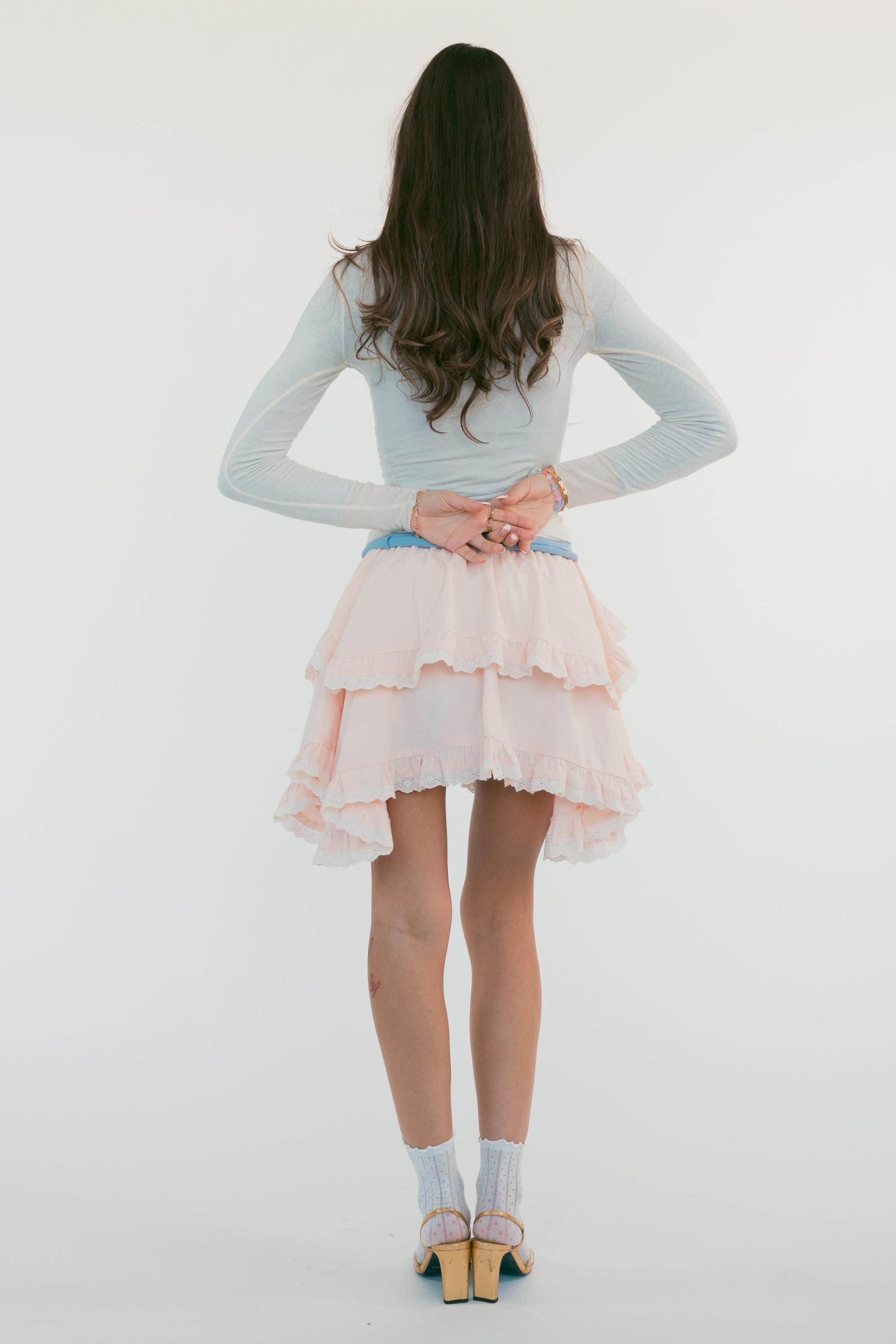 Lila Ruffle Skort