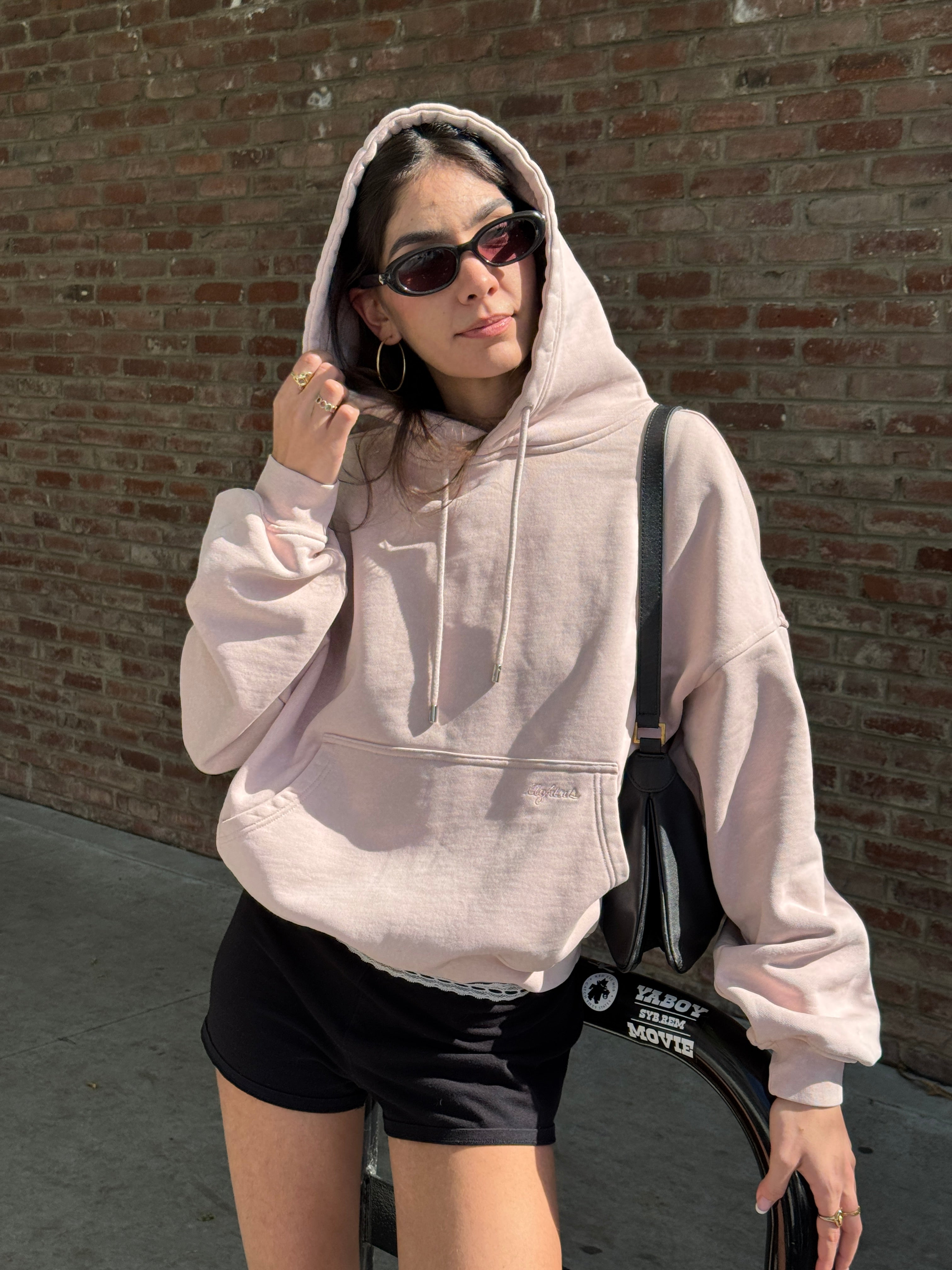 Cropped Oversized Hoodie