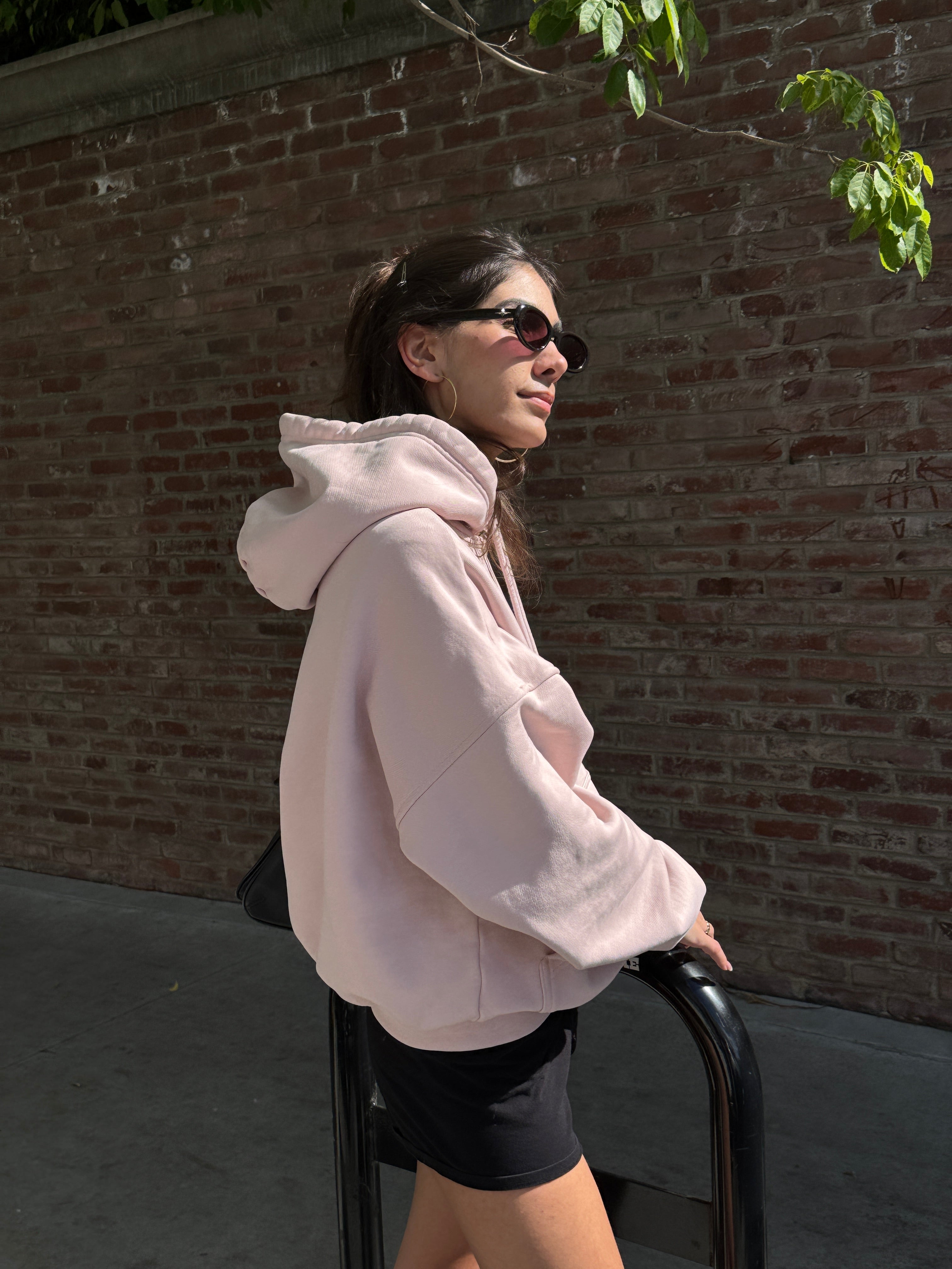 Cropped Oversized Hoodie