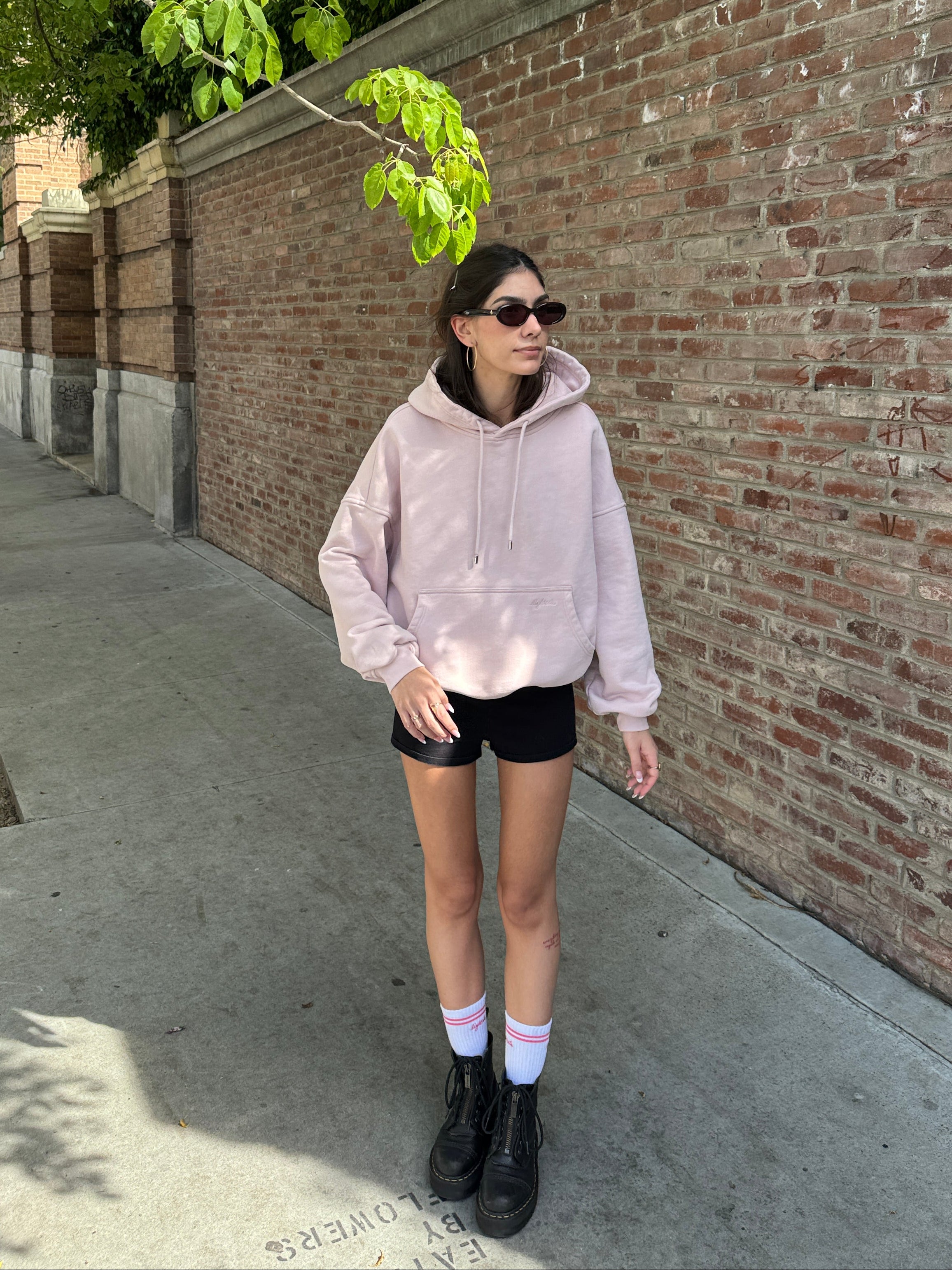 Cropped Oversized Hoodie