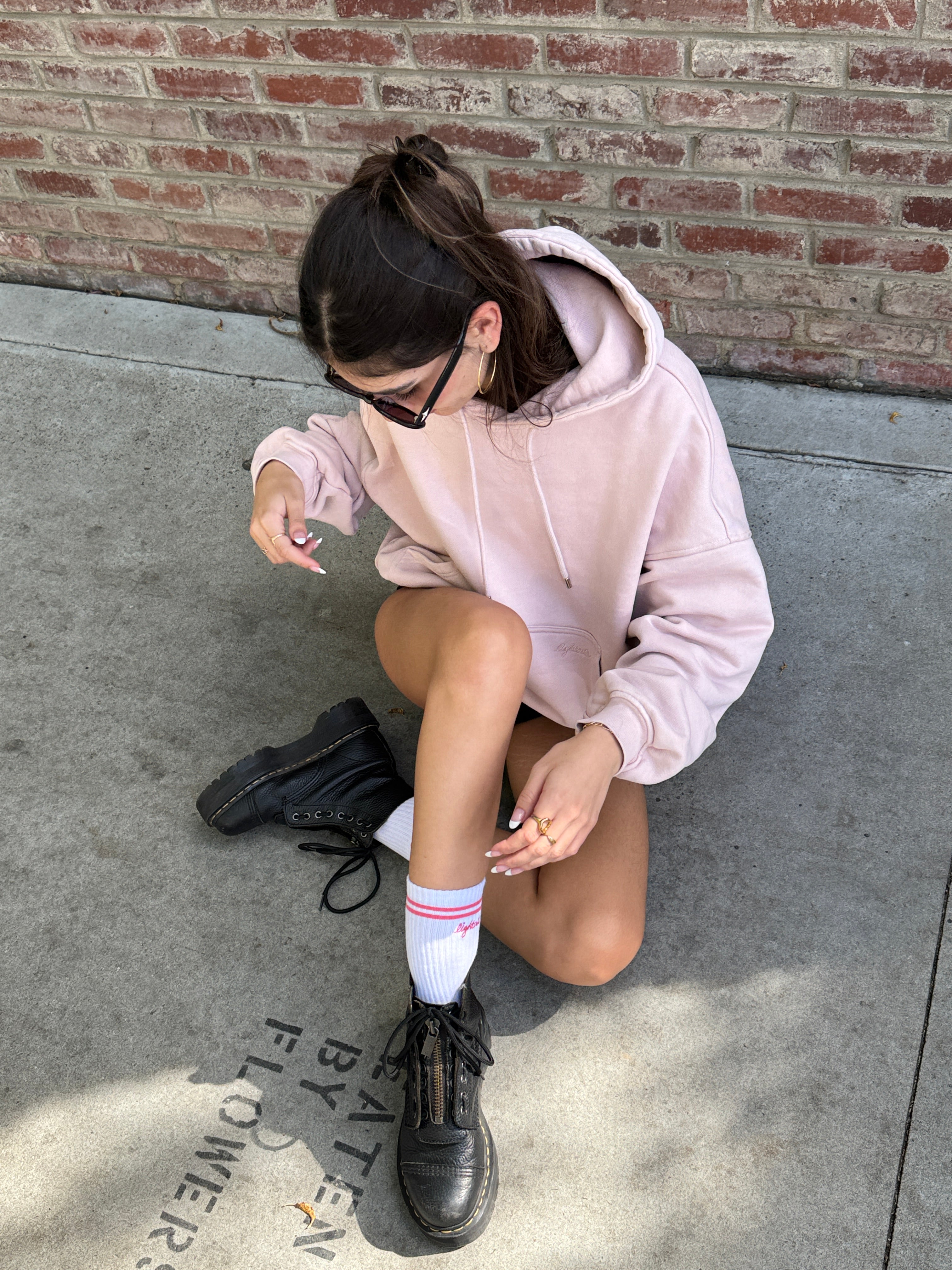 Cropped Oversized Hoodie