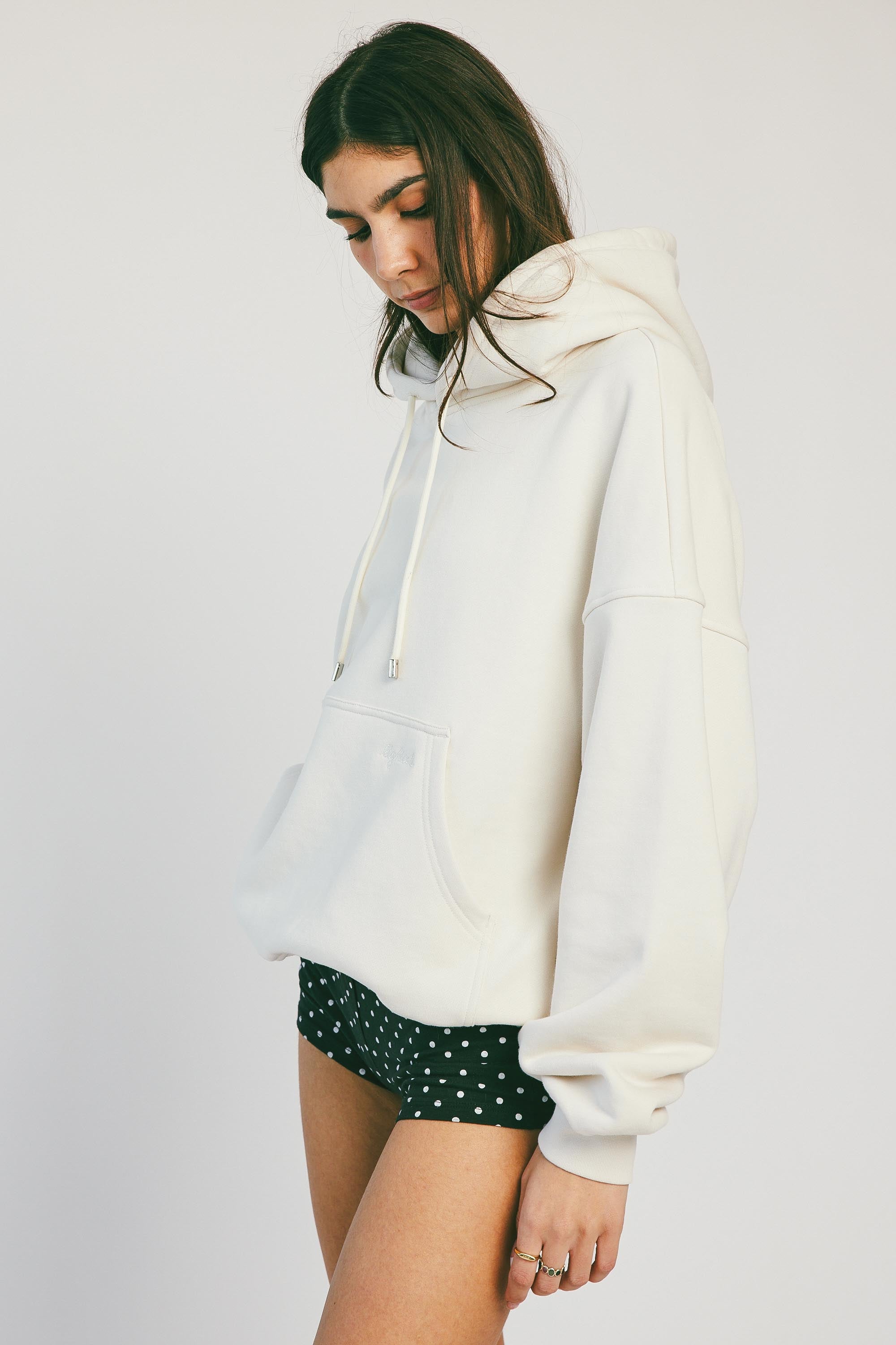 Cropped Oversized Hoodie