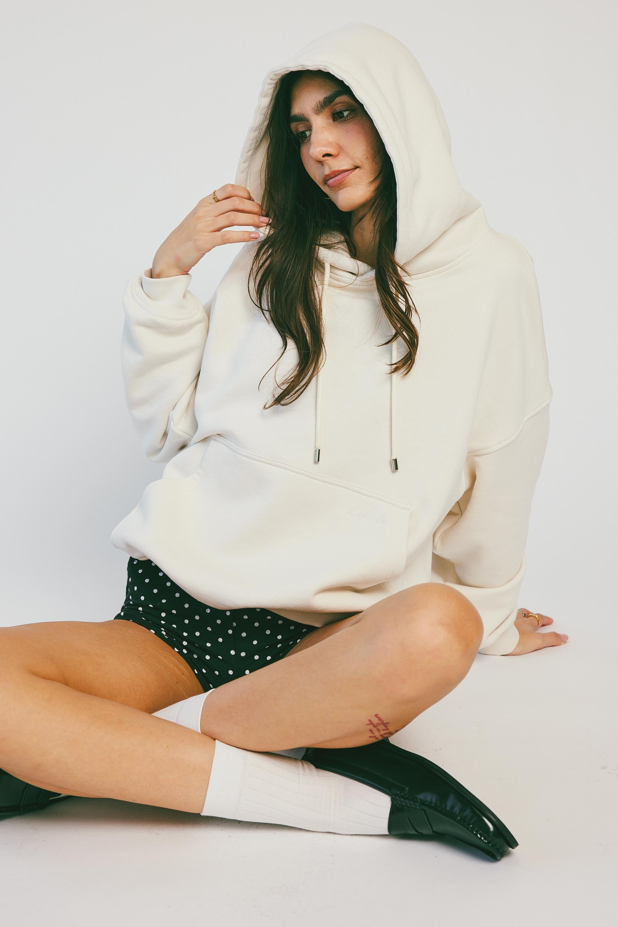 Cropped Oversized Hoodie