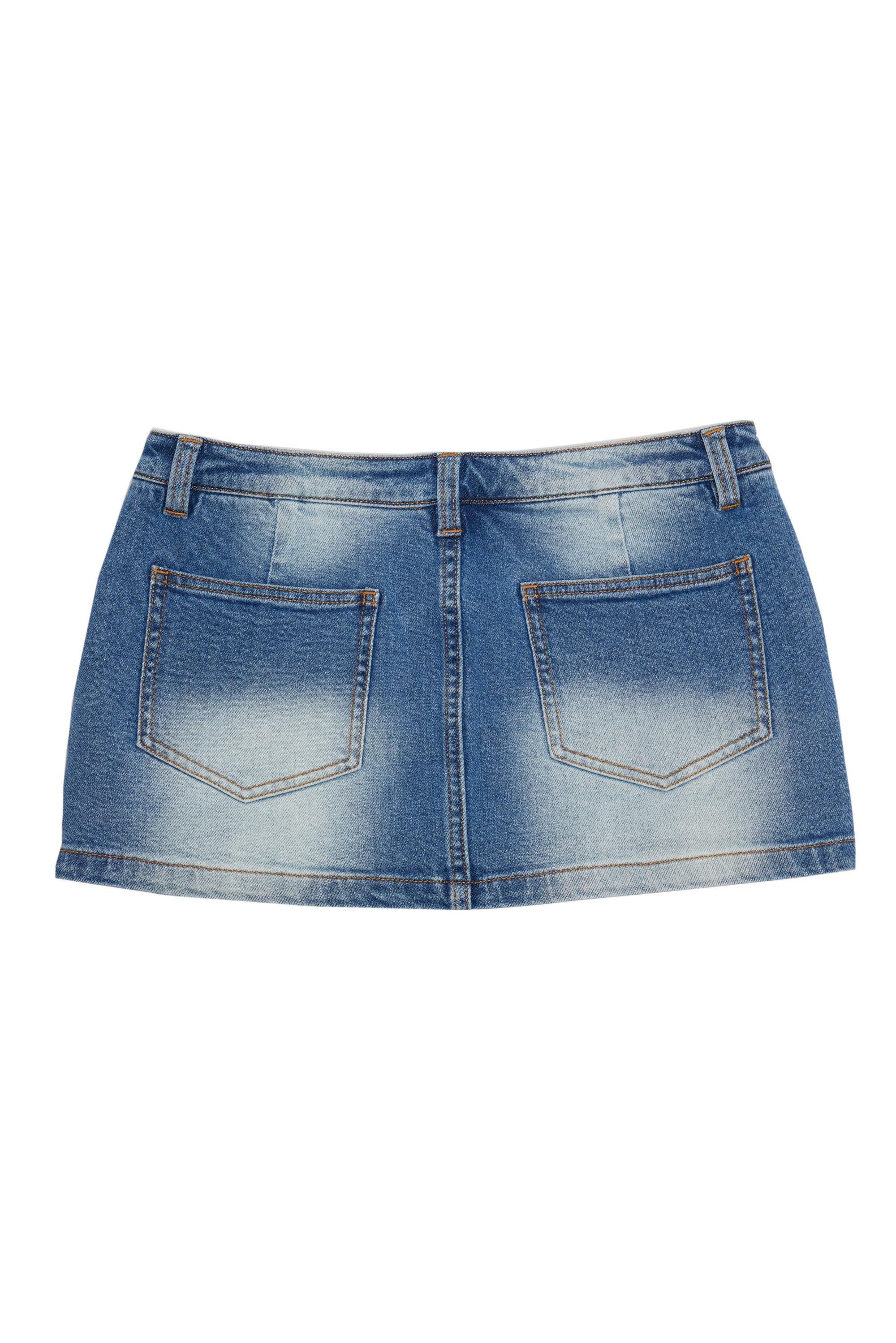 Mia Denim Mini Skort